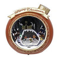 Northlight 11" Led Lighted And Musical Plays Music Christmas Village