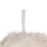 Northlight 15" Wispy Feather Wreath
