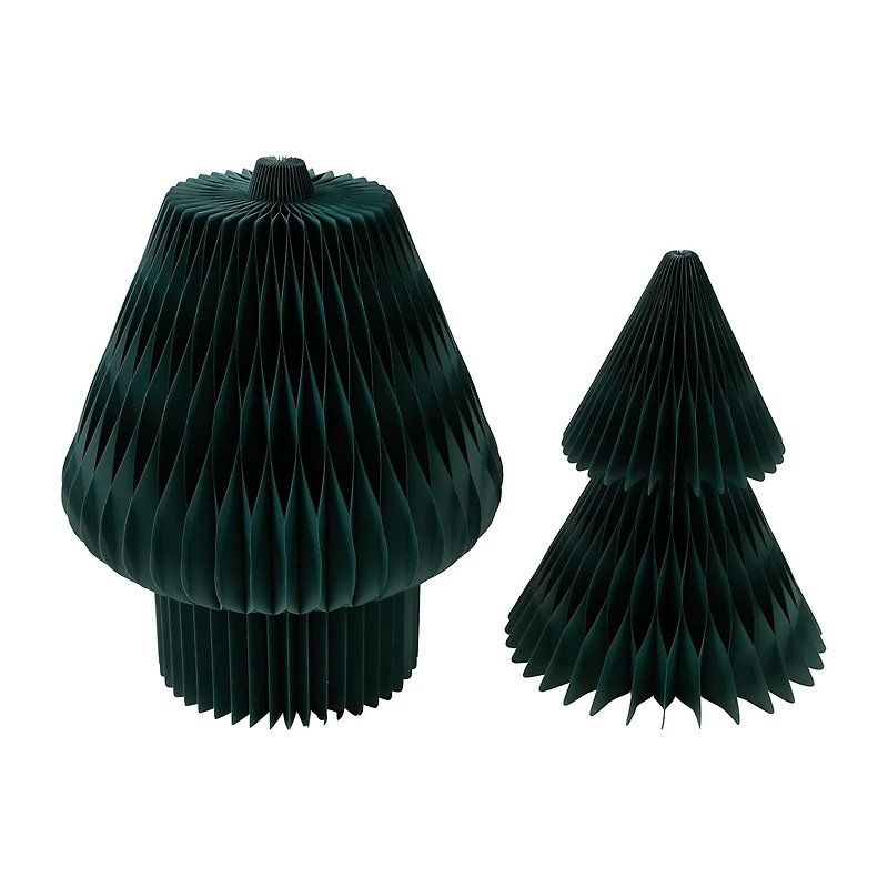 Northlight 4ft Tall Accordion Honeycomb Foldable Paper 4 Foot Christmas Tree