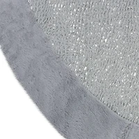 Northlight 48" Faux Fur Snake Skin Pattern Indoor Tree Skirt