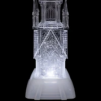 Northlight 18" Led Lighted Castle Acrylic Christmas Tabletop Decor
