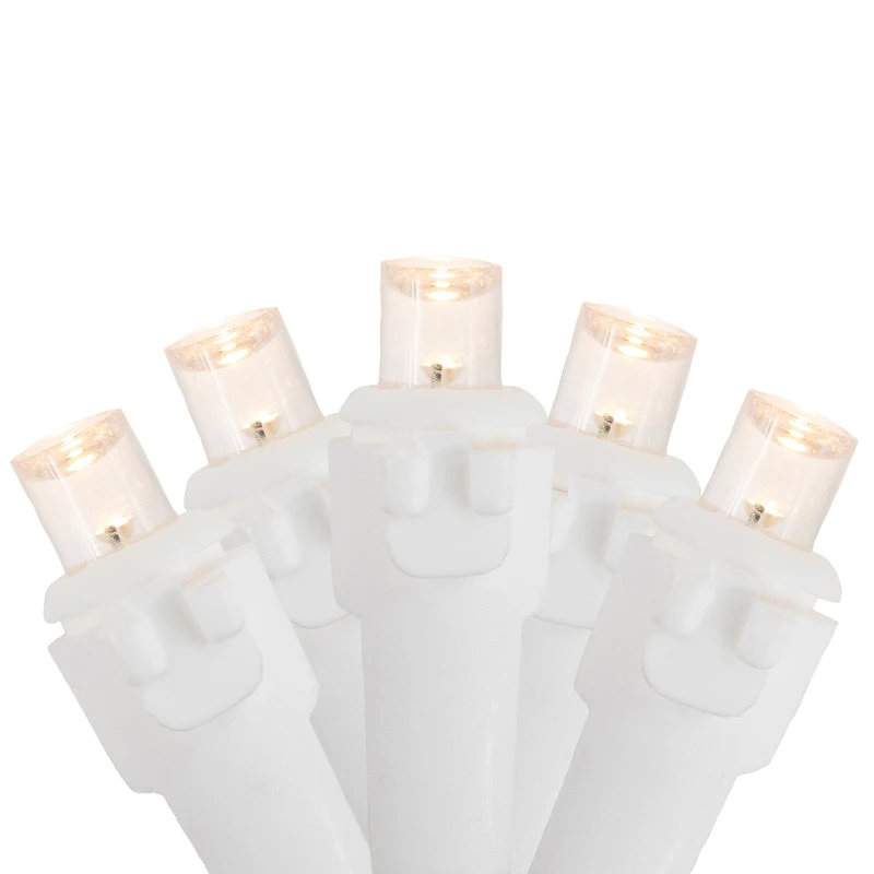 Northlight 33ft 100ct Warm White Led Wide Angle String Lights