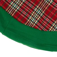 Northlight 24" Tartan Indoor Tree Skirt