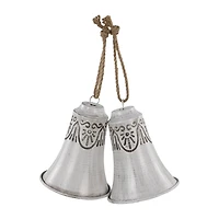 Northlight 6" Embossed Bells Ornaments Christmas Ornament