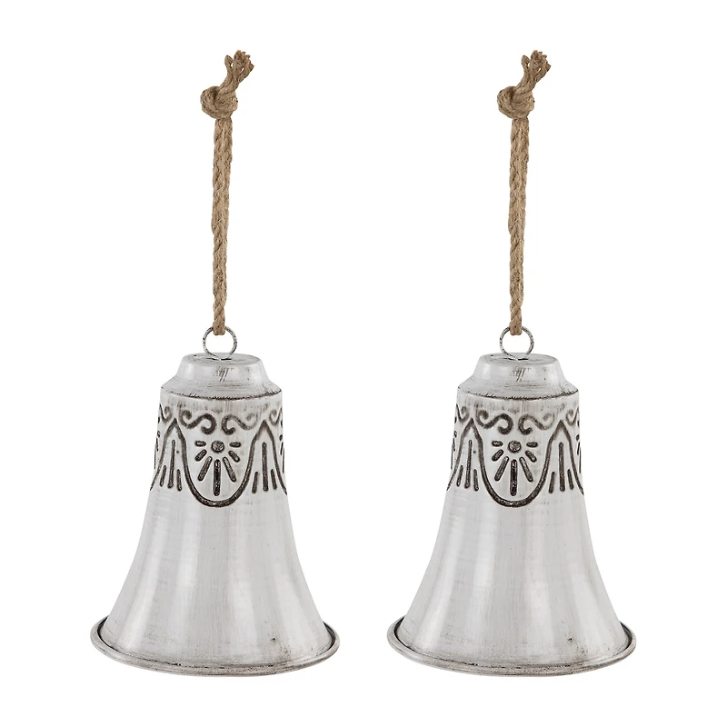 Northlight 6" Embossed Bells Ornaments Christmas Ornament