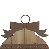Northlight 17" Rustic Brown Peace Sign Wall Sign
