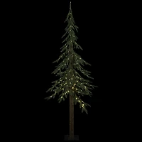 Northlight 6ft Pre Lit Medium Alpine 6 Foot Pine Christmas Tree