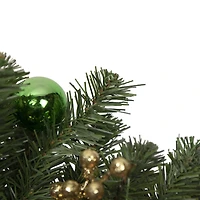 Northlight 24" Pine Foliage With Ornaments Wreath