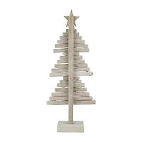 Northlight 26" Rustic Wooden With Star 2 Foot Christmas Tree
