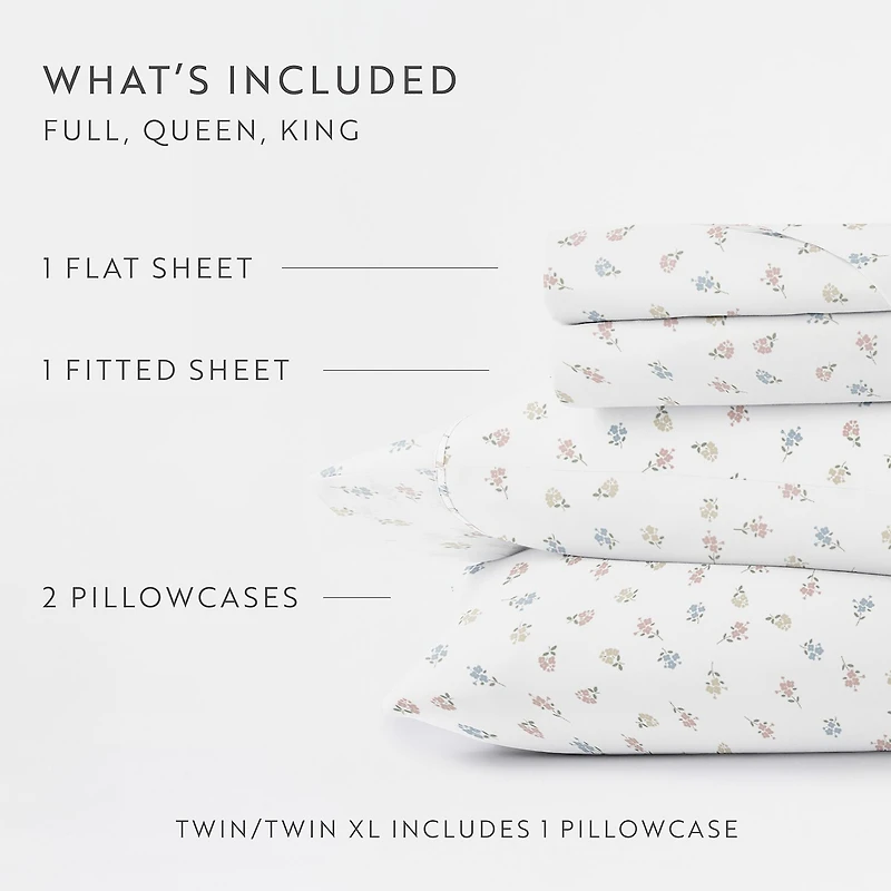 Casual Comfort Ditsy Floral Sheet Set