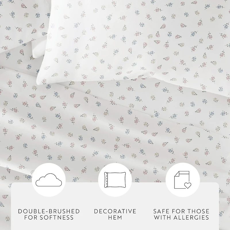 Casual Comfort Ditsy Floral Sheet Set