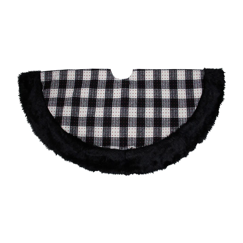 Northlight 48" Buffalo Plaid Indoor Tree Skirt