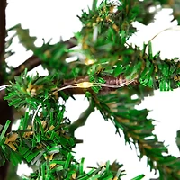 Northlight 4ft Pre Lit With Pinecones And Burlap Base 4 Foot Pre-Lit Pine Christmas Tree