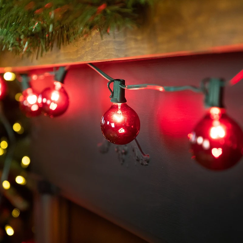 Northlight 9ft 10ct G50 Globe Indoor Outdoor Patio String Lights