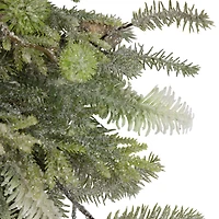 Northlight 24" Artificial With Frosted Foliage And Pine Cones Wreath