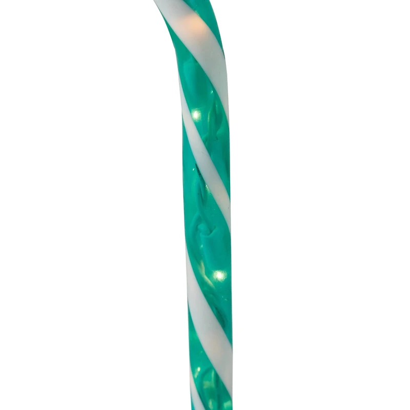 Northlight 12" Lighted Outdoor Candy Cane Christmas Yard Art