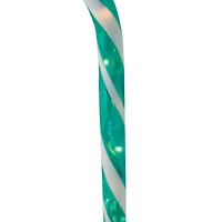 Northlight 12" Lighted Outdoor Candy Cane Christmas Yard Art