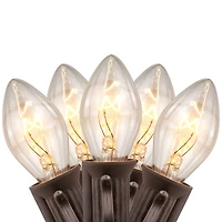 Northlight 24ft 25ct C7 Brown Wire String Lights