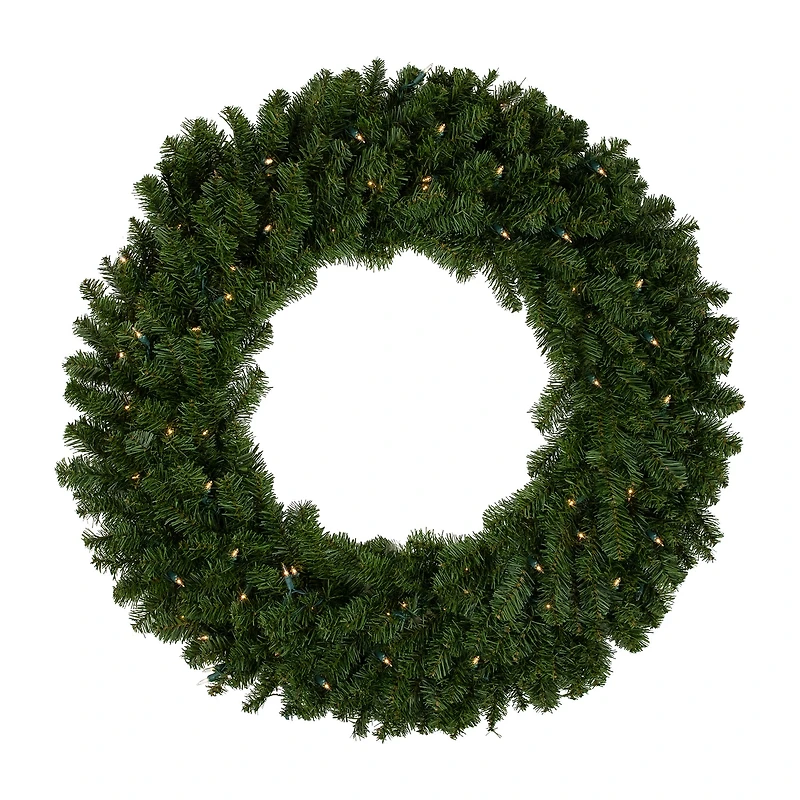 Northlight 36" Prelit Canadian Pine Artificial Wreath