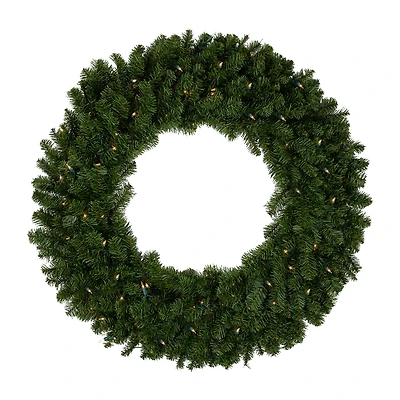 Northlight 36" Prelit Canadian Pine Artificial Wreath