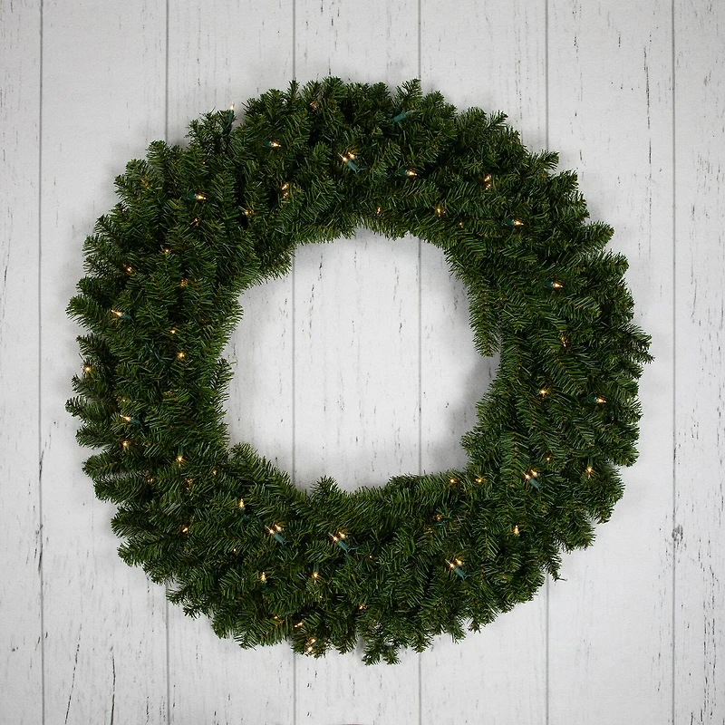 Northlight 36" Prelit Canadian Pine Artificial Wreath