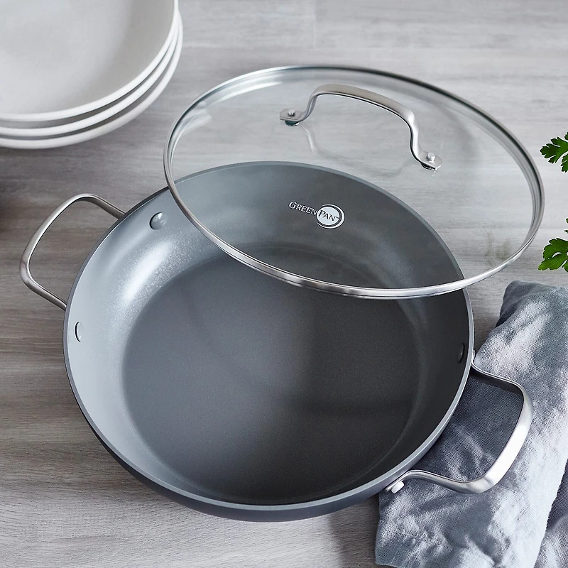 GreenPan Chatham Hard Anodized Ceramic Non-Stick 11" Covered Everyday Pan
