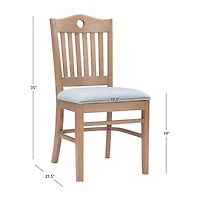 Linon Bethany 2-pc. Upholstered Dining Chair