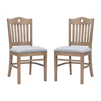 Linon Bethany 2-pc. Upholstered Dining Chair