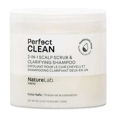 Naturelab. Tokyo Perfect Clean 2 I N 1 Scalp Scrub & Clarifying Shampoo