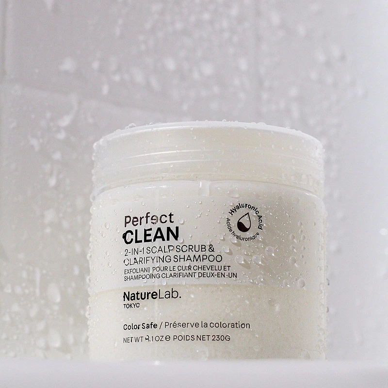 Naturelab. Tokyo Perfect Clean 2 I N 1 Scalp Scrub & Clarifying Shampoo