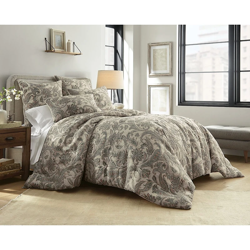 Linden Street Hollis 3-pc. Paisley Comforter Set