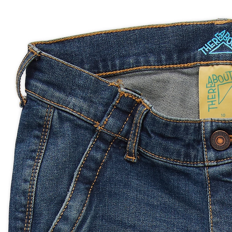 Thereabouts Little & Big Kid Boys Adaptive Adjustable Waist Stretch Fabric Seated Slim Fit Jean