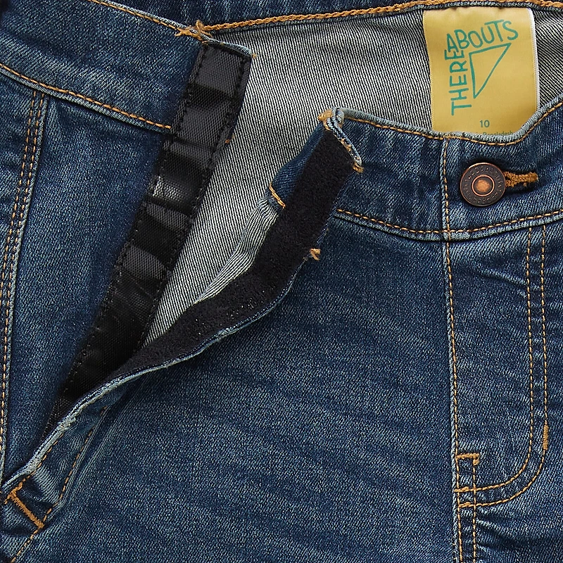 Thereabouts Little & Big Kid Boys Adaptive Adjustable Waist Stretch Fabric Seated Slim Fit Jean