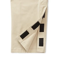 St. John's Bay Seated Chino Mens Adaptive Adjustable Features Easy-on + Easy-off Regular Fit Flat Front Pant