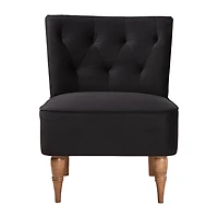 Harmon Velvet Upholstered Barrel Chair