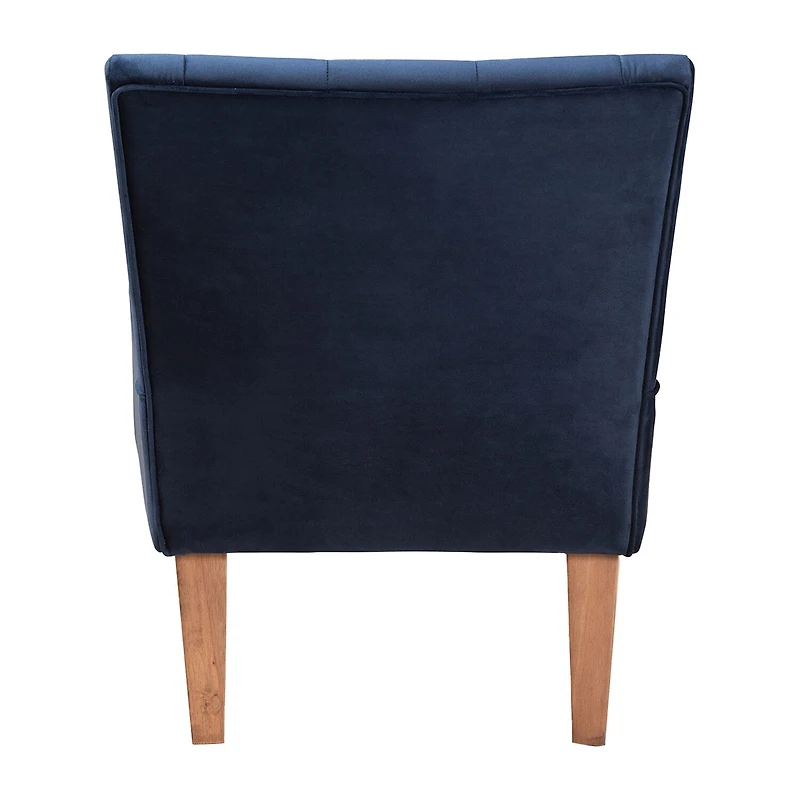 Harmon Velvet Upholstered Barrel Chair