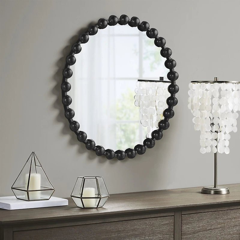Madison Park Signature Round Marlowe Wall Mount Mirror