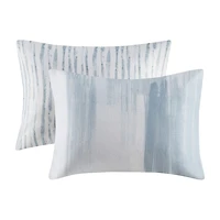 N Natori Brush Stroke 3-pc. Duvet Cover Set