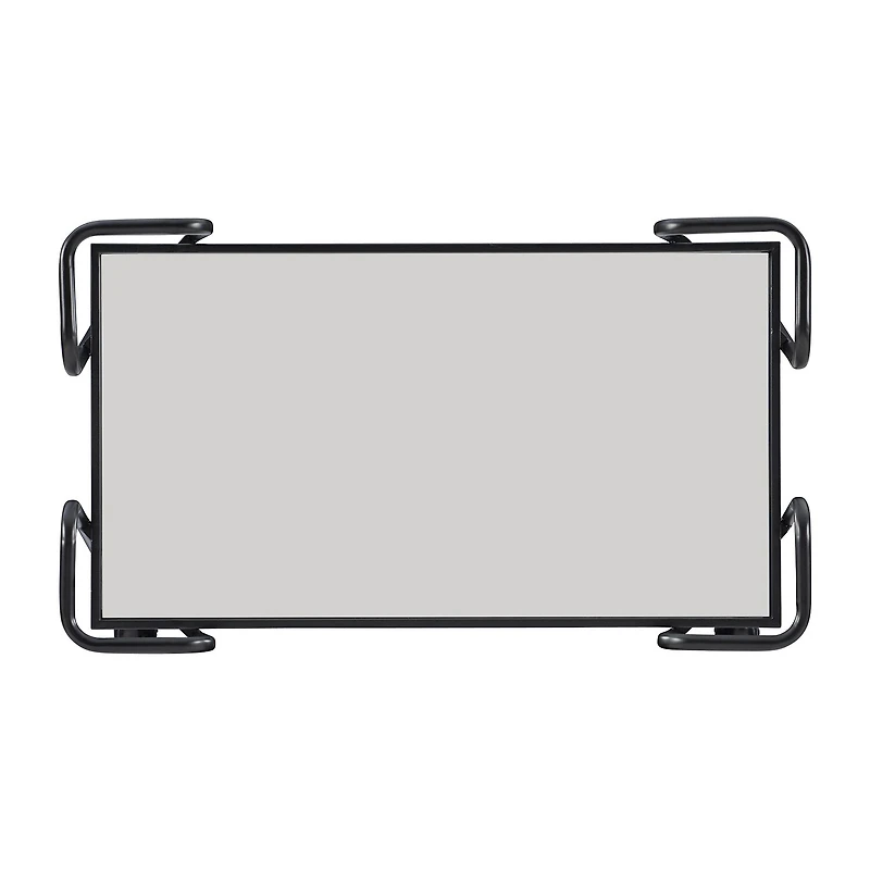 Hera Glass-Top Bar Cart