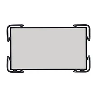 Hera Glass-Top Bar Cart
