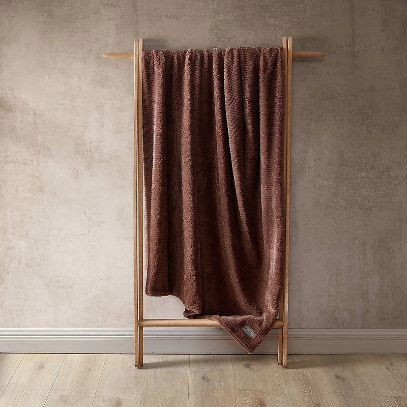 Eddie Bauer Corduroy Washable Lightweight Throw