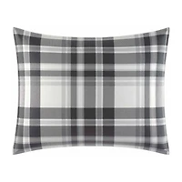 Eddie Bauer Coal Creek Plaid Midweight Reversible Comforter Set