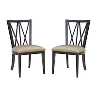 Patton X-Back Dining Side Chair - Set of 2