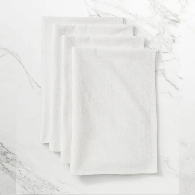 Cooks 4-pc. Flour Sack Kitchen Towel Set