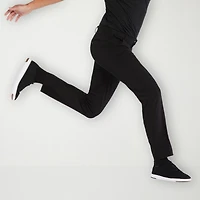 Savane Stretch Twill Mens Slim Fit Dress Flat Front Pant