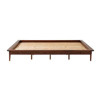 King Spindle Platform Bed