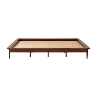 King Spindle Platform Bed