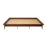 King Spindle Platform Bed