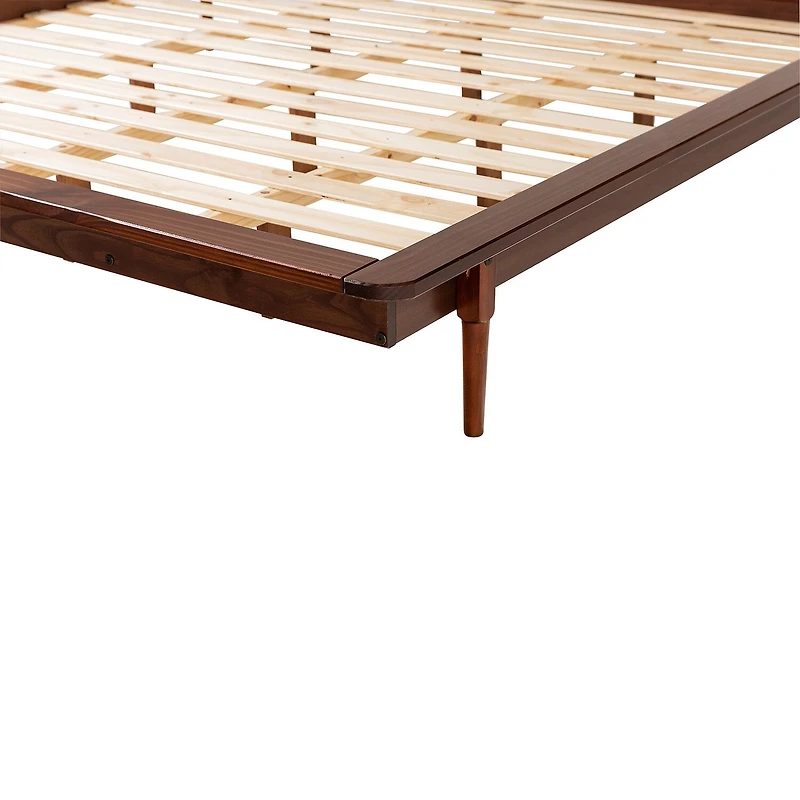 King Spindle Platform Bed