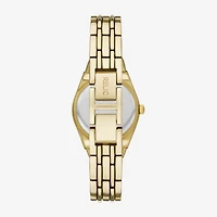 Relic By Fossil Womens Gold Tone Bracelet Watch Zr12672